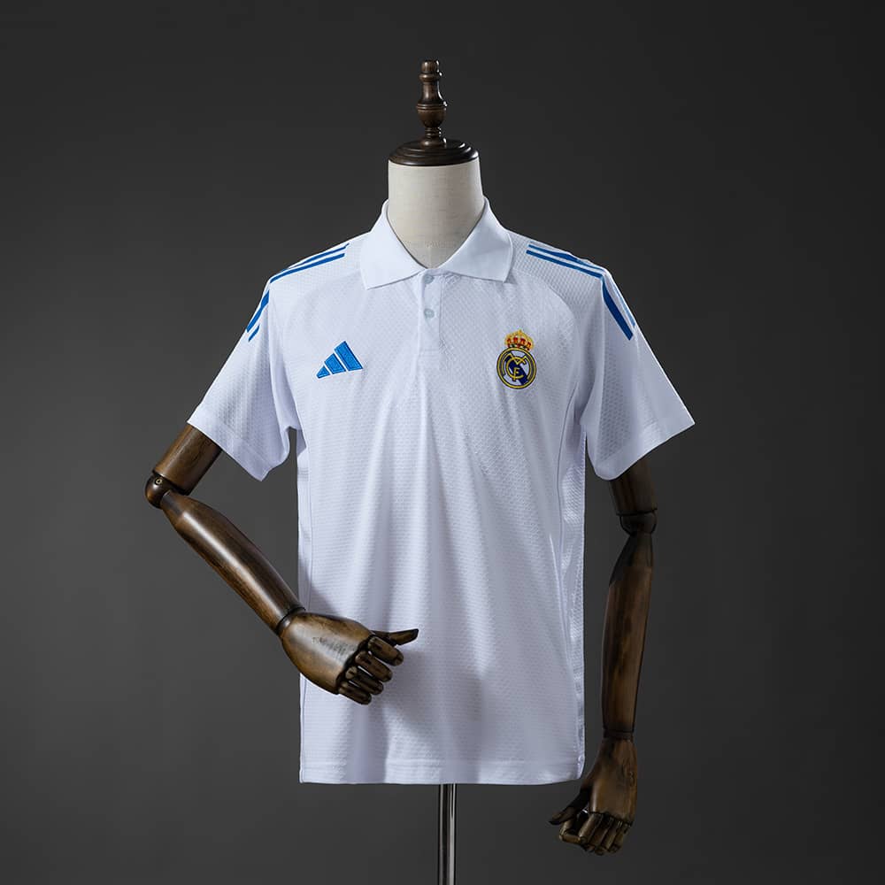 Polo Real Madrid 2025/26 branco 
