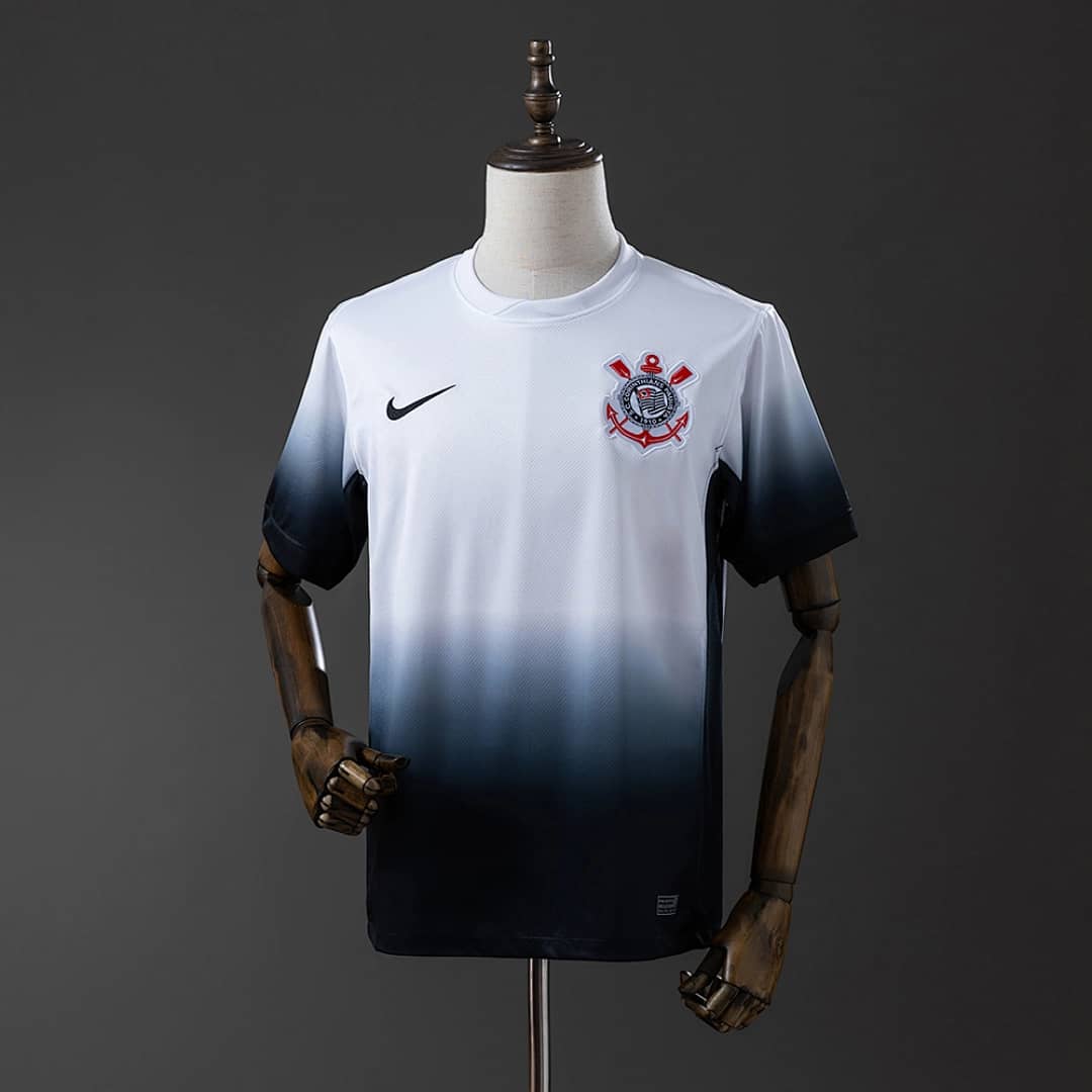 Camisola Principal do Corinthians 2024/2025 Todos Patrocinadores