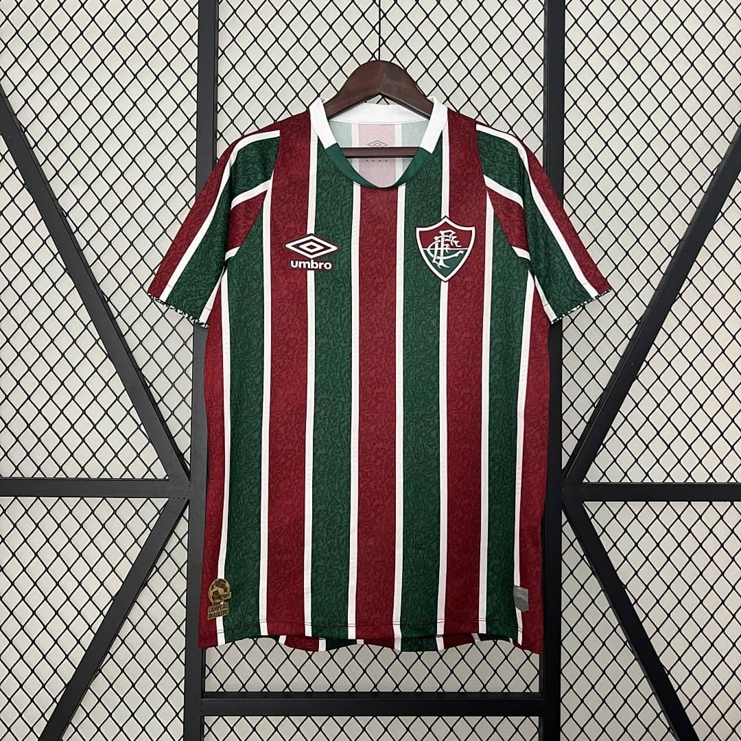 Camisola Principal do Fluminense 2024/2025 Todos Patrocinadores