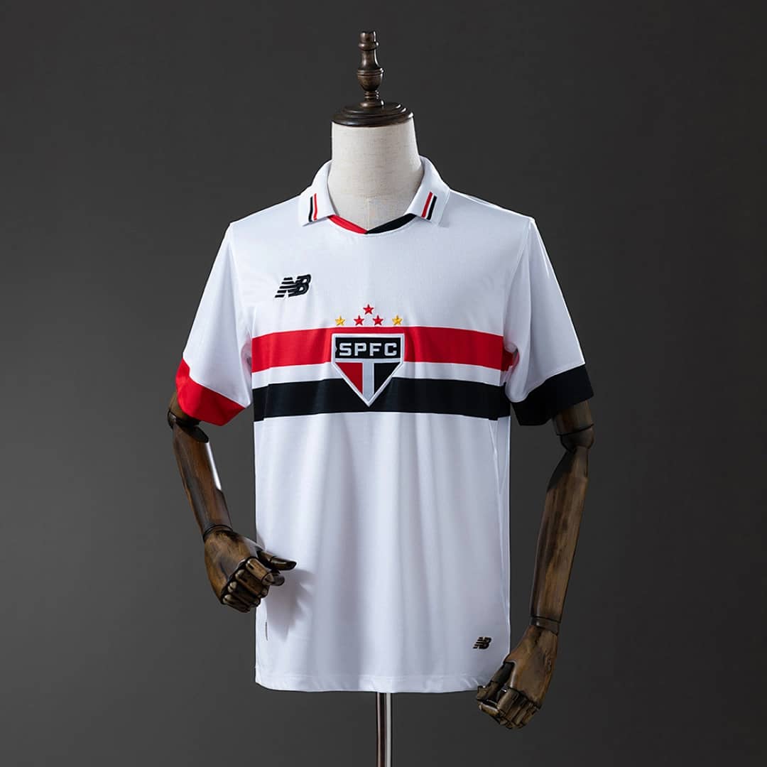Camisola Principal do Sao Paulo FC 2024/2025