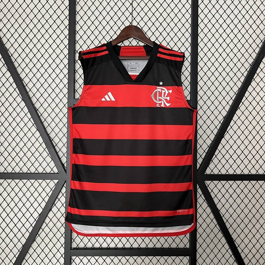 Camisola Principal do Flamengo 2024/2025 (Colete)