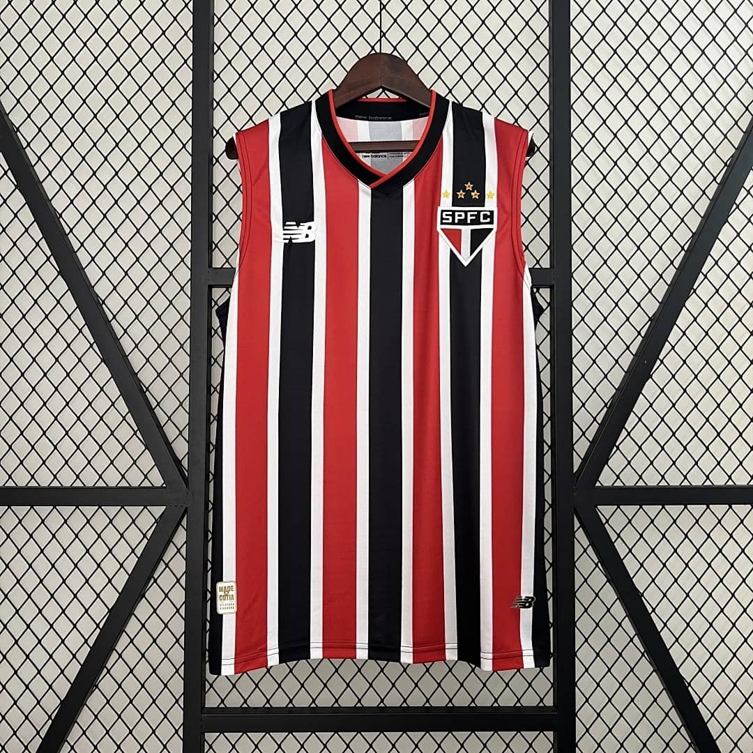 Camisola Alternativa do Sao Paulo FC 2024/2025 (Colete)