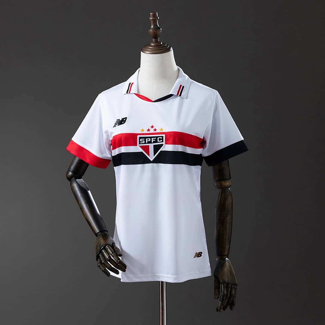 Camisola Principal do Sao Paulo FC 2024/2025 (Mulher)