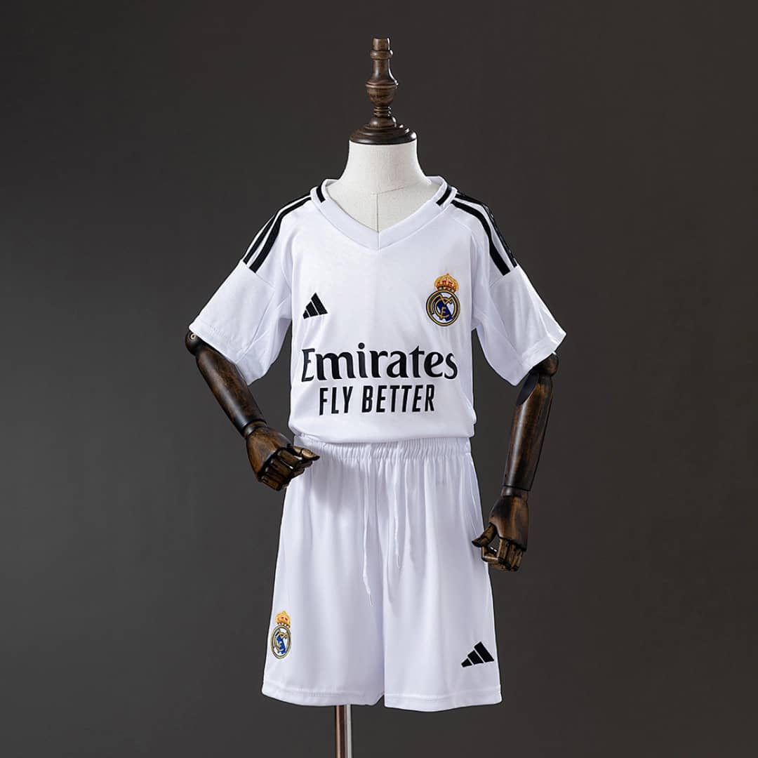 Kit Crianca Real Madrid Principal 2024/2025