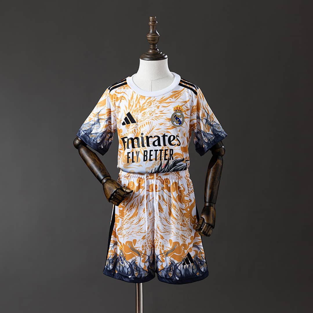 Kit Crianca Real Madrid 2025/2026 Edicao Especial