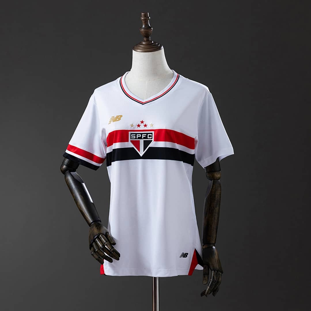 Camisola Principal do Sao Paulo FC 2025/2026 (Mulher)