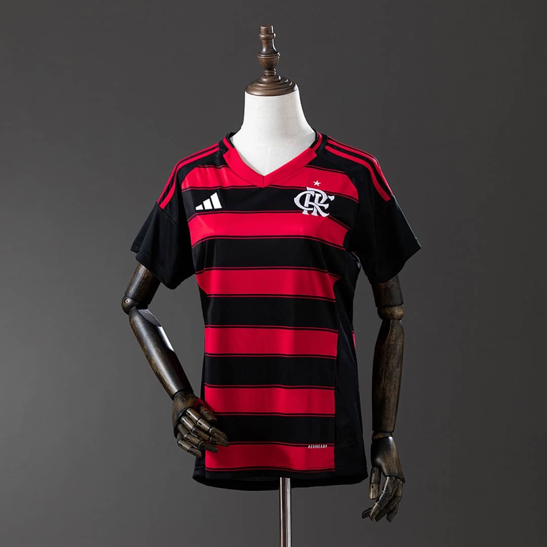 Camisola Principal do Flamengo 2025/2026 (Mulher)