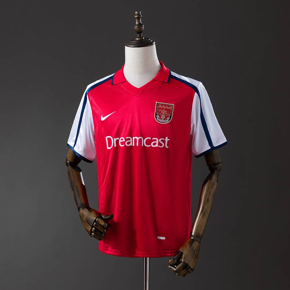 Camisola Arsenal 2001/02 Principal Retro