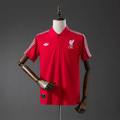 Polo vermelho Liverpool 2025/26