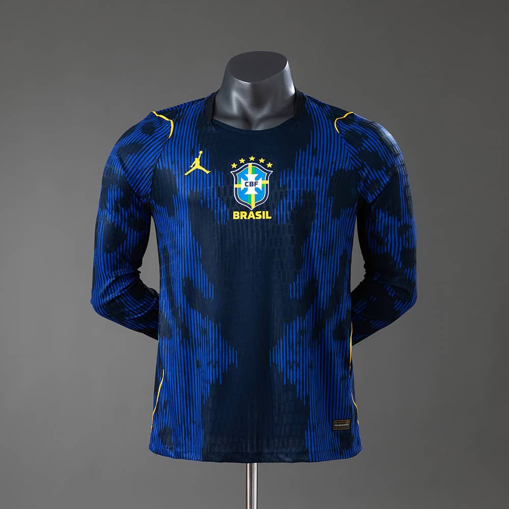 Camisola Principal Brasil Manga Comprida 2026/2027