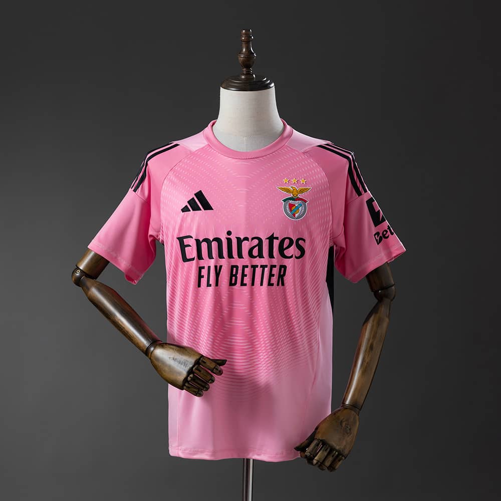 Camisola Benfica Guarda-Redes Cor-de-Rosa 2025/26