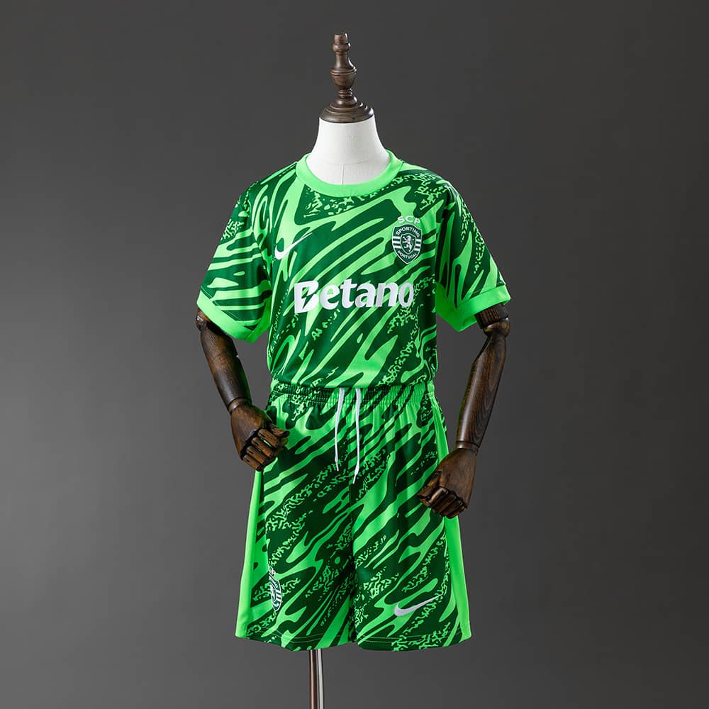 Kit Criança Guarda-Redes Sporting CP 2025/26 - Verde