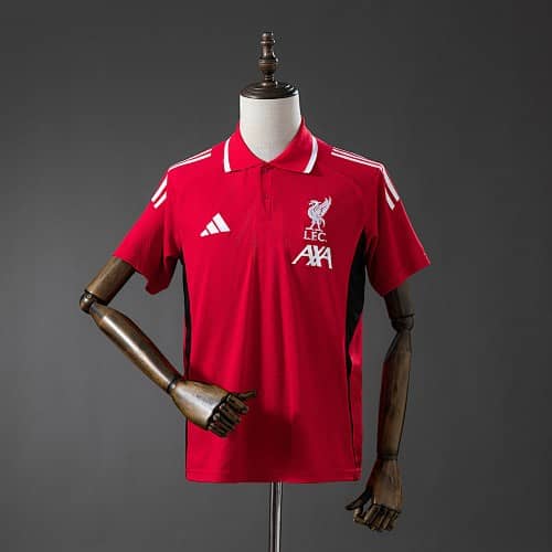 Polo vermelho Liverpool 2025/26
