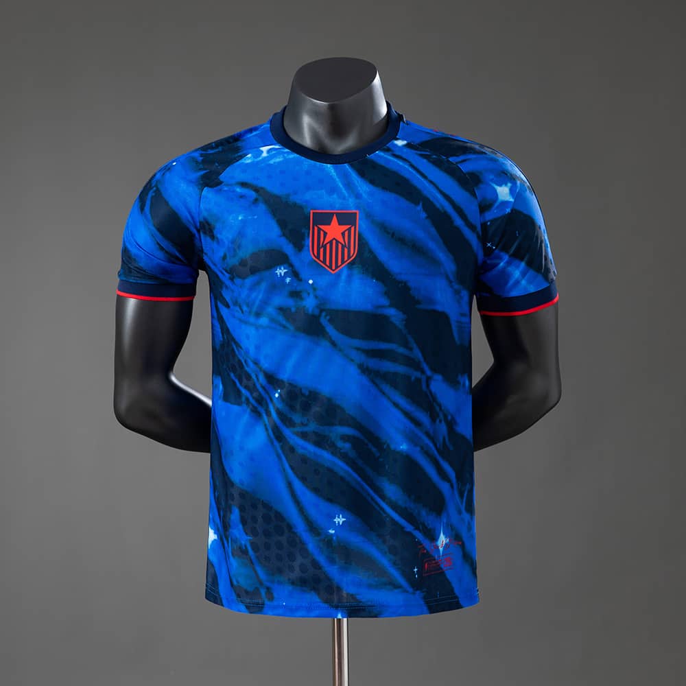 Camisola Edição Especial Mundial USA Azul Versão Jogador 2026