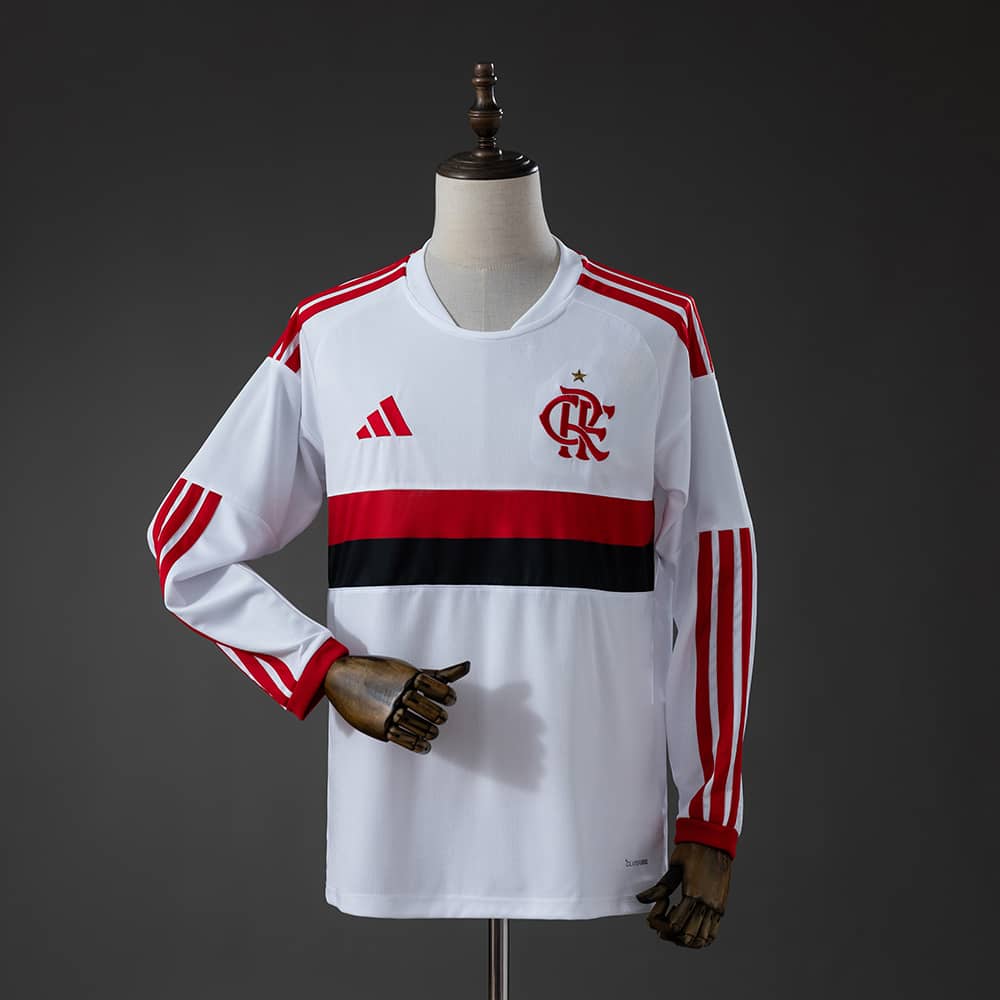 Camisola Fora Flamengo Manga Comprida 2026/2027