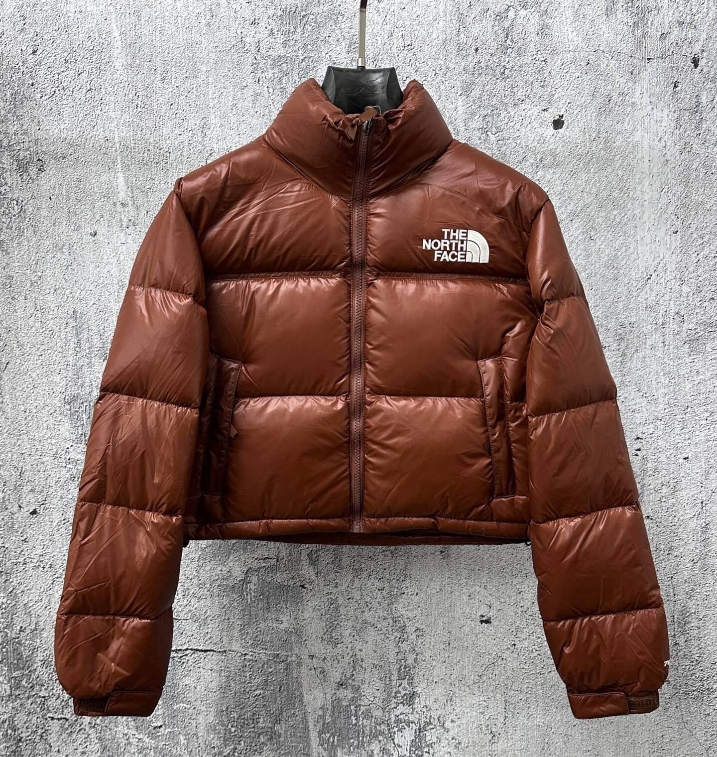 The North Face classic 700 mulher castanho