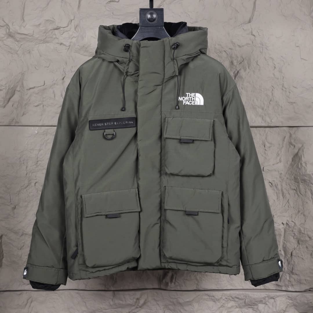 The North Face parka verde Militar