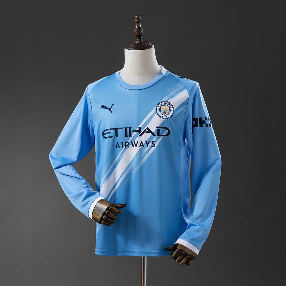 Camisola Manchester City Principal Manga Comprida 25/26