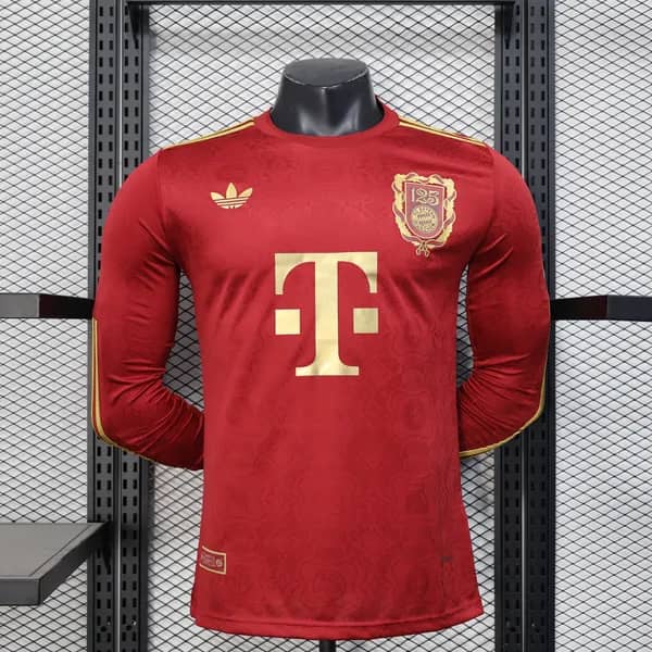 Camisola Jogador FC Bayern Munich 125th Anniversary Red 2025/26