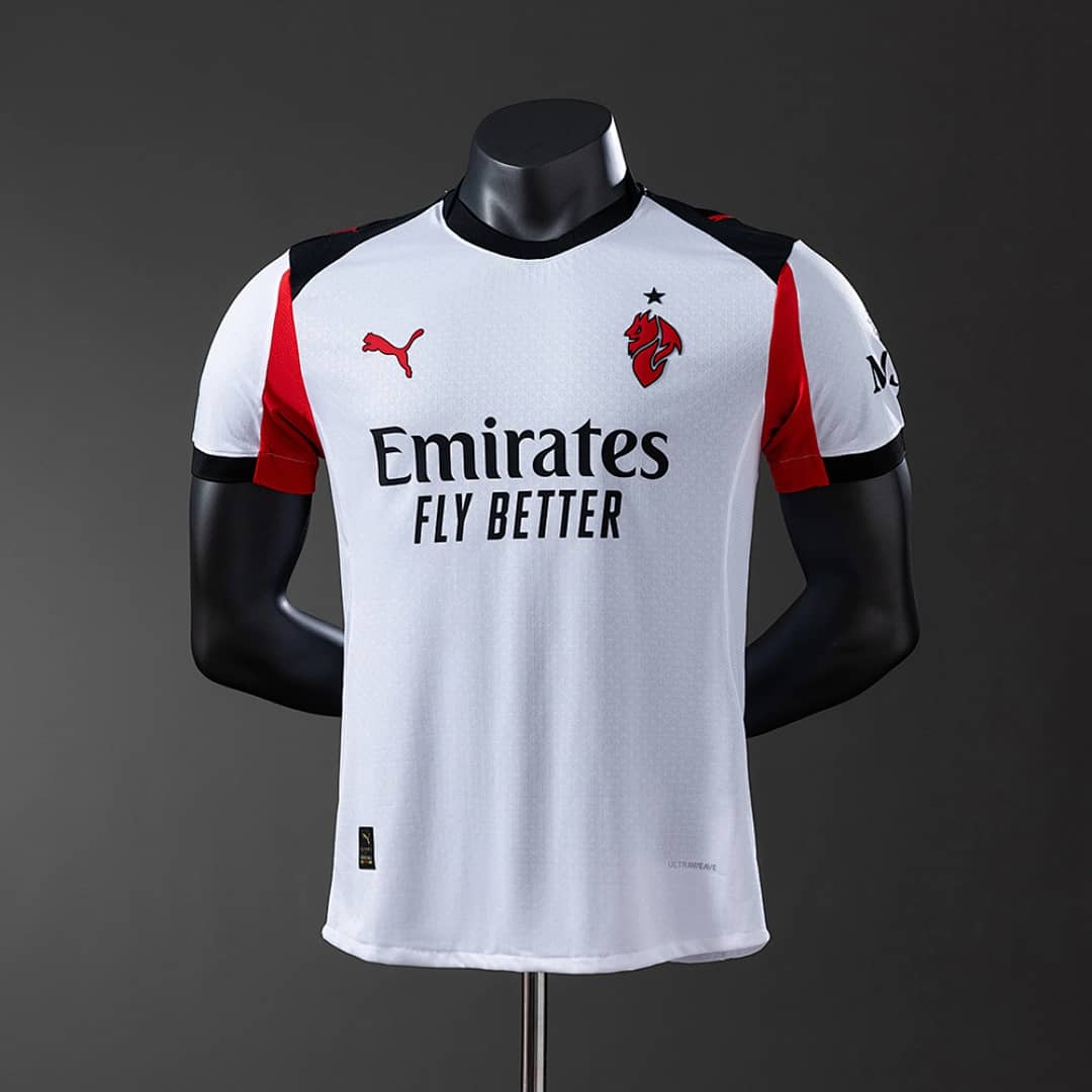 Camisola Alternativa do AC Milan 2025/2026 (Versao Jogador)