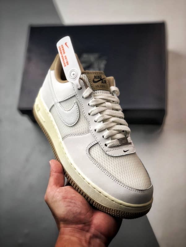 Air Force 1 '07 Low Branco e Marrom