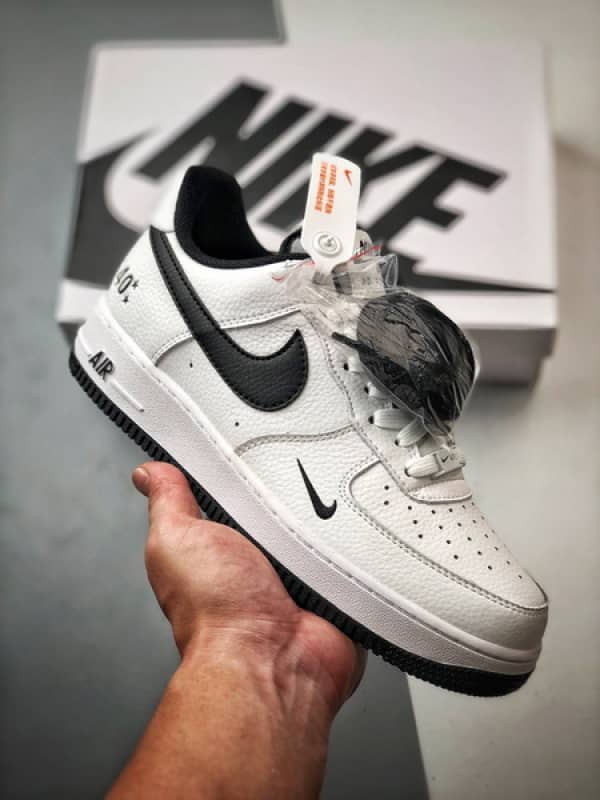 Air Force 1 '07 Low 40º Aniversário Branco e Preto