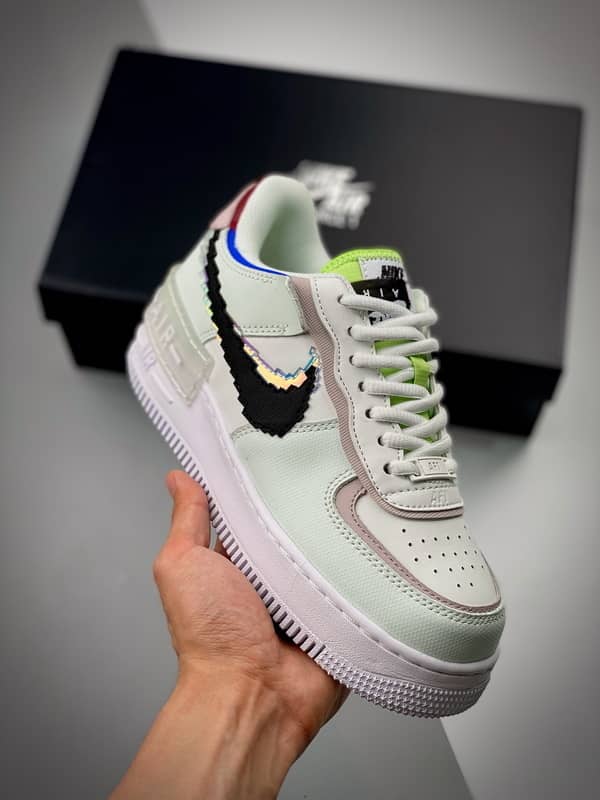 Air Force 1 Shadow Laser Patchwork
