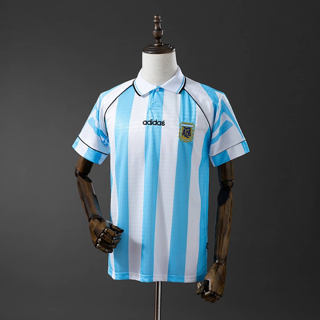 Camisola Principal do Argentina 1996 (Retro)