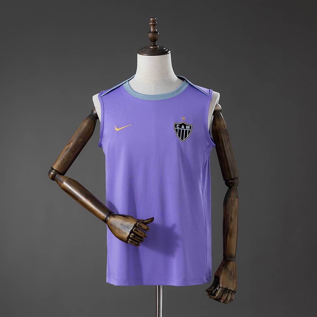 Camisola Treino Colete Atlético Mineiro 2026/2027 Roxa