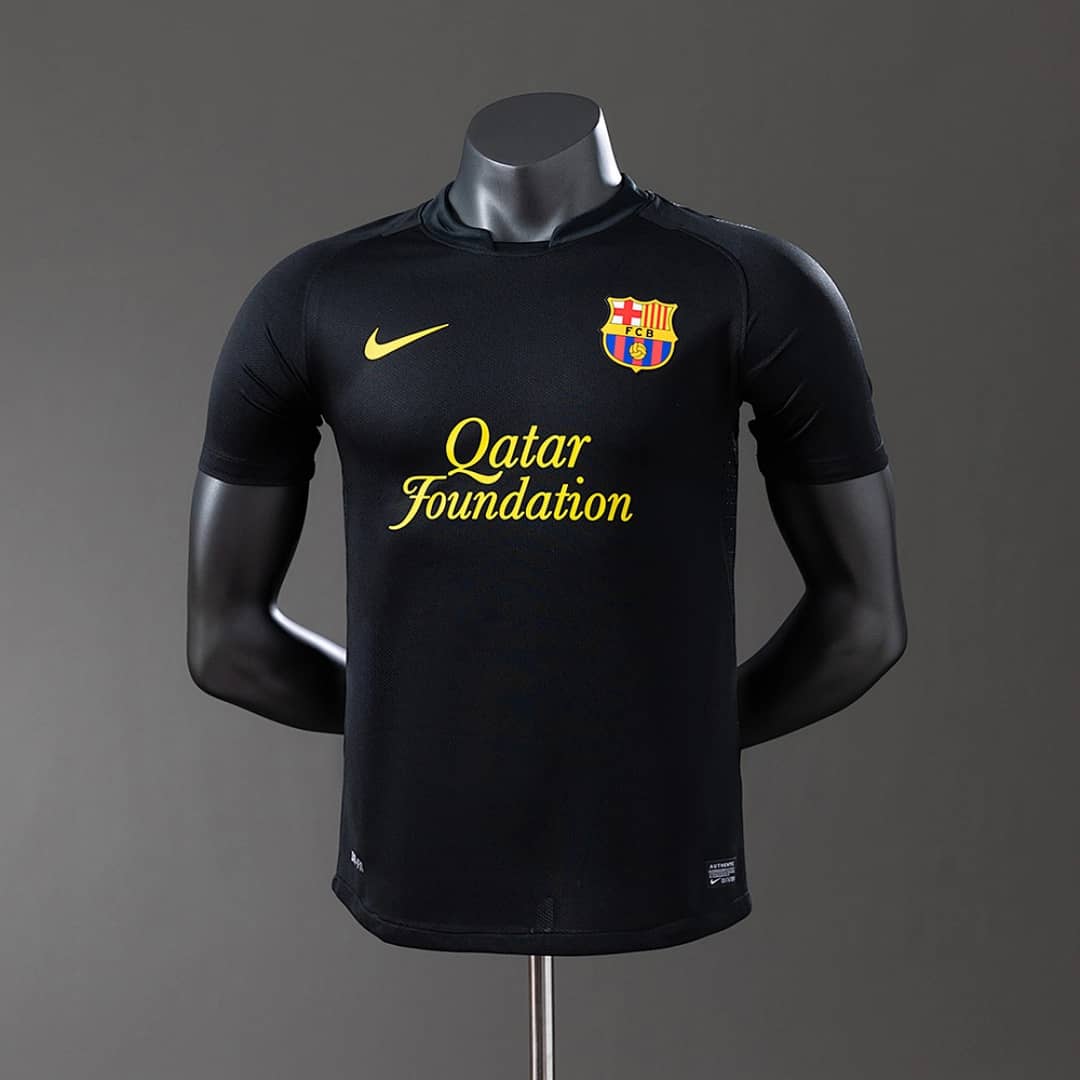 Camisola Alternativa do FC Barcelona 2011/2012 (Retro, Versao Jogador)