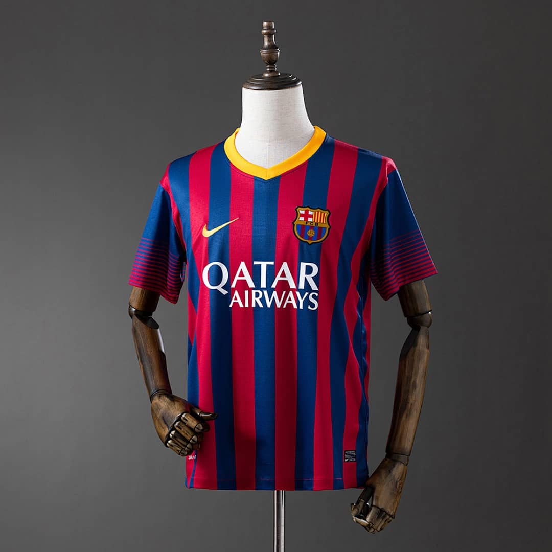 Camisola Principal do FC Barcelona 2013/2014 (Retro)