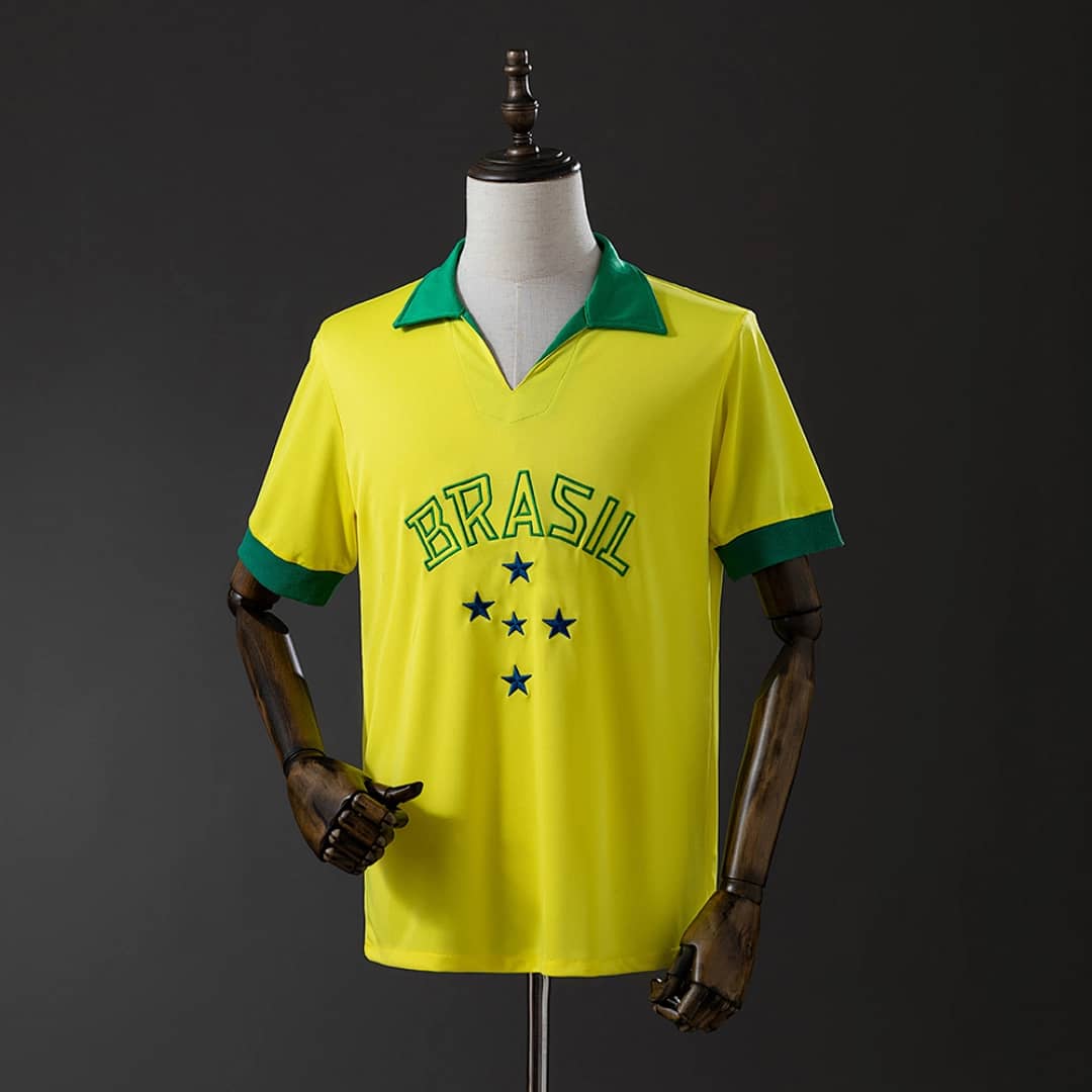 Camisola Principal do Brasil 1958 (Retro)