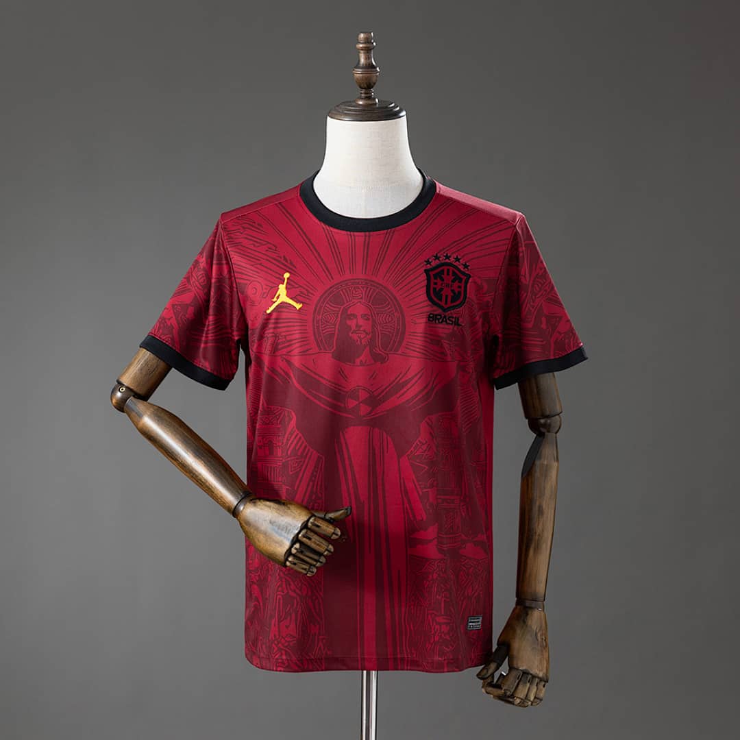 Camisola Concept Brasil Castanha 2026/2027