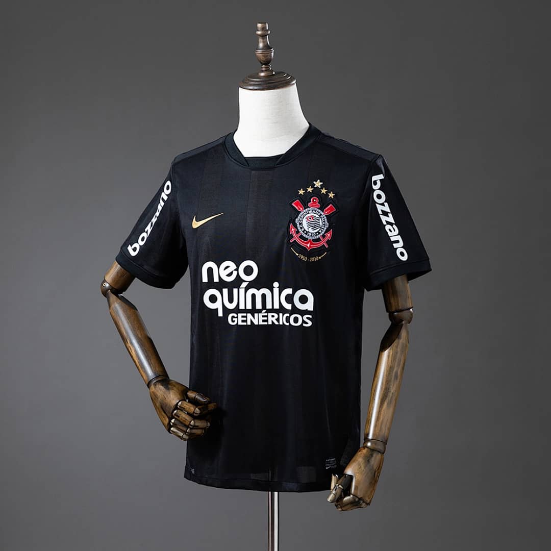 Camisola Alternativa do Corinthians 2010 (Retro)