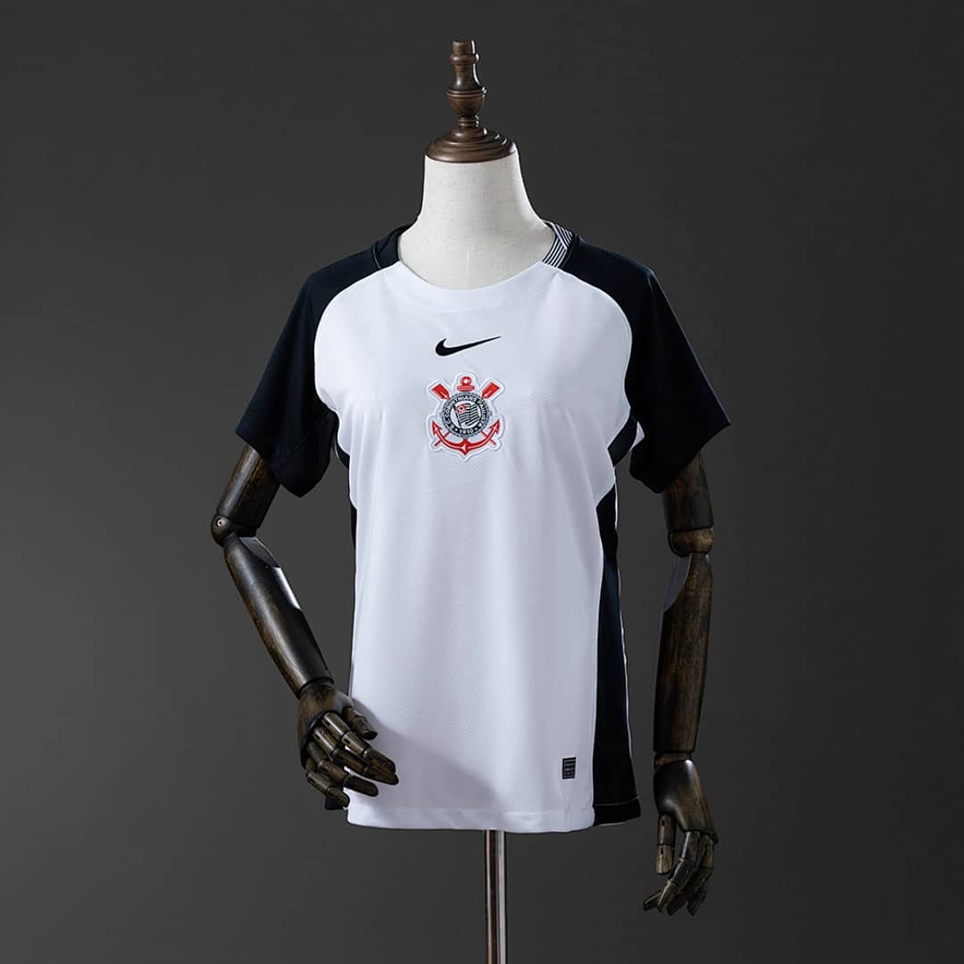 Camisola Principal do Corinthians 2025/2026 (Mulher)