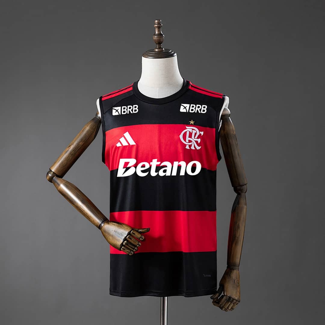 Camisola Flamengo 2026/27 Principal Colete All Sponsor