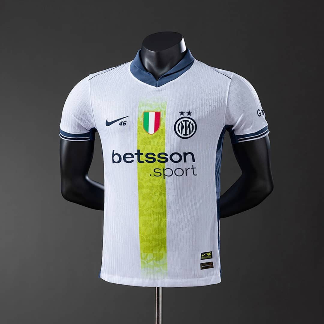 Camisola Alternativa do Inter Milan 2024/2025 (Versao Jogador)