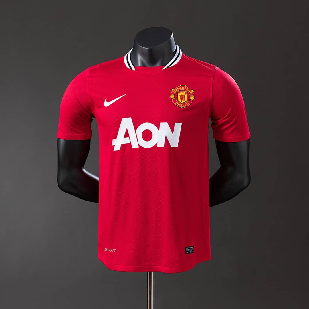 Camisola Principal do Manchester United 2011/2012 (Retro, Versao Jogador)