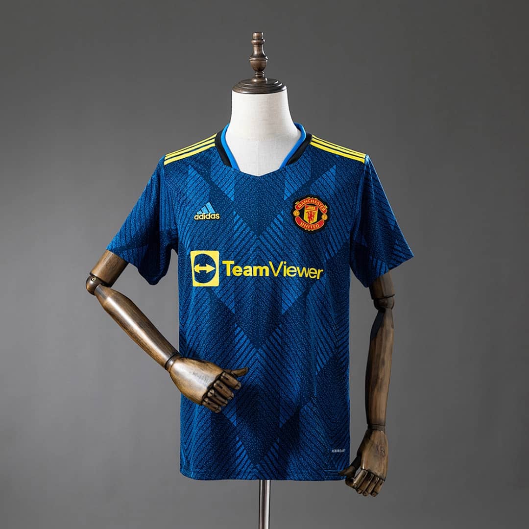 Camisola Terceira do Manchester United 2021/2022 (Retro)