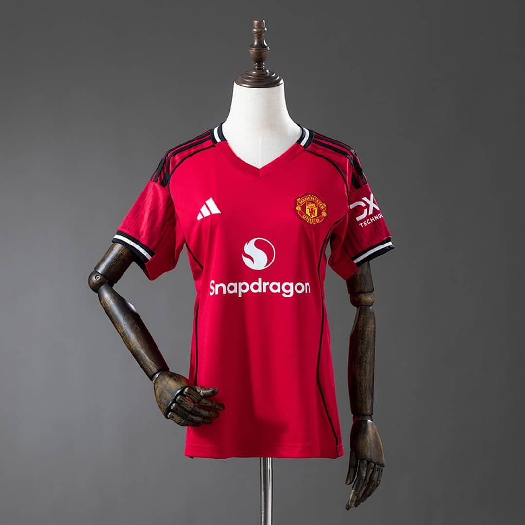 Camisola Principal do Manchester United 2025/2026 (Mulher)