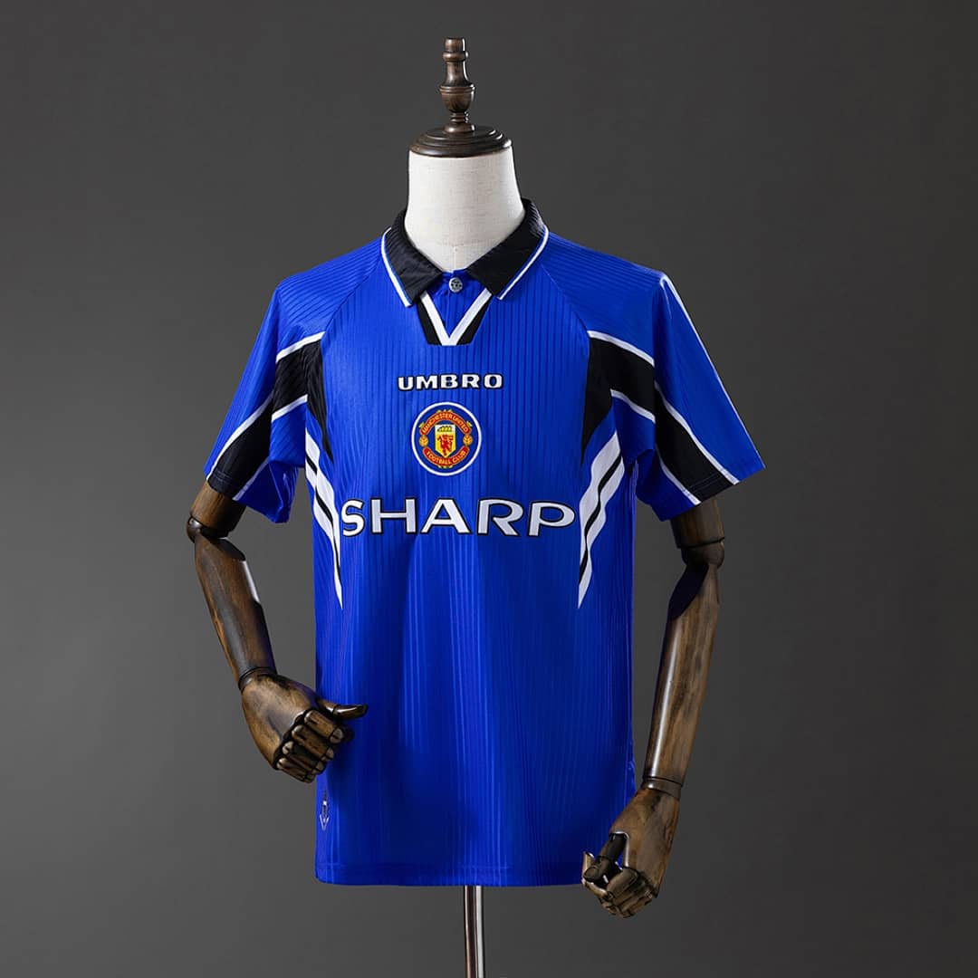 Camisola Alternativa do Manchester United (Retro) (2)