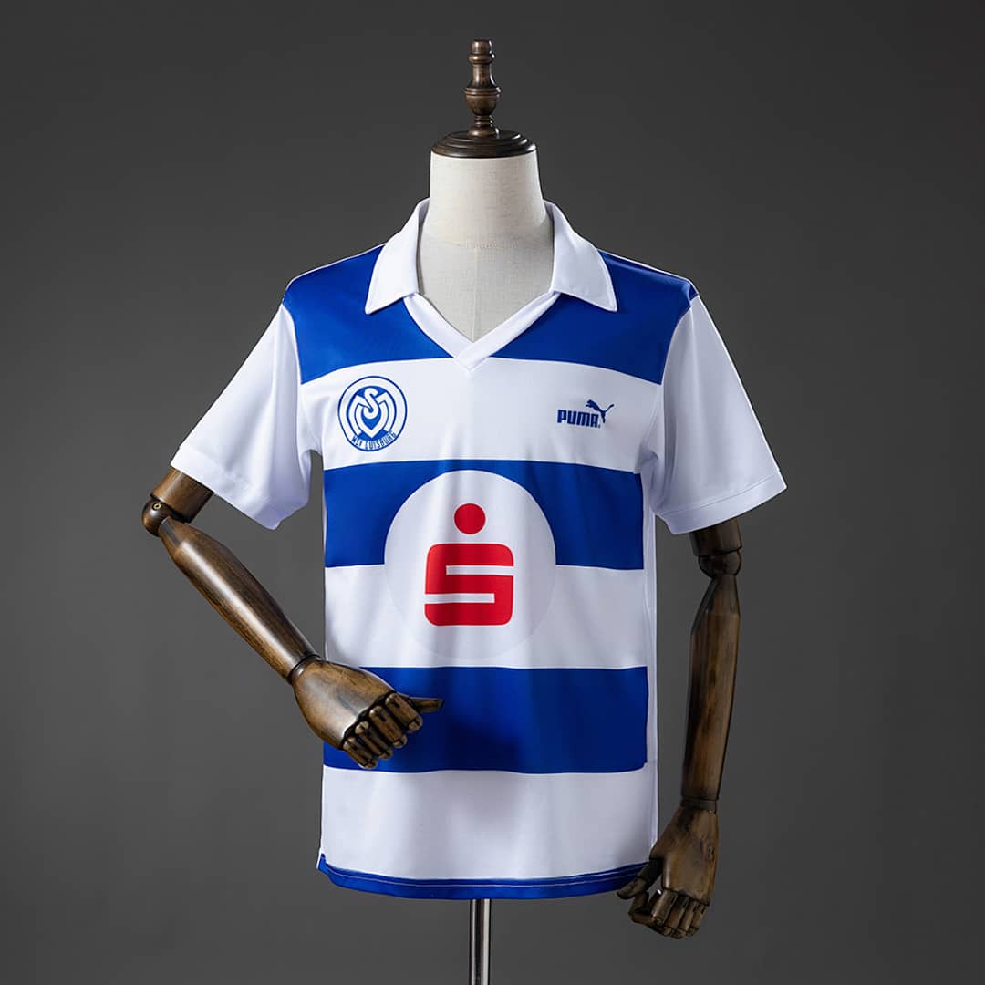 Camisola MSV Duisburg Retro Principal 90/91