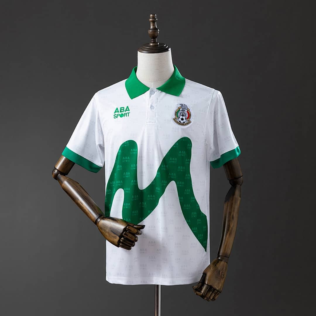 Camisola Alternativa do Mexico 1995 (Retro)