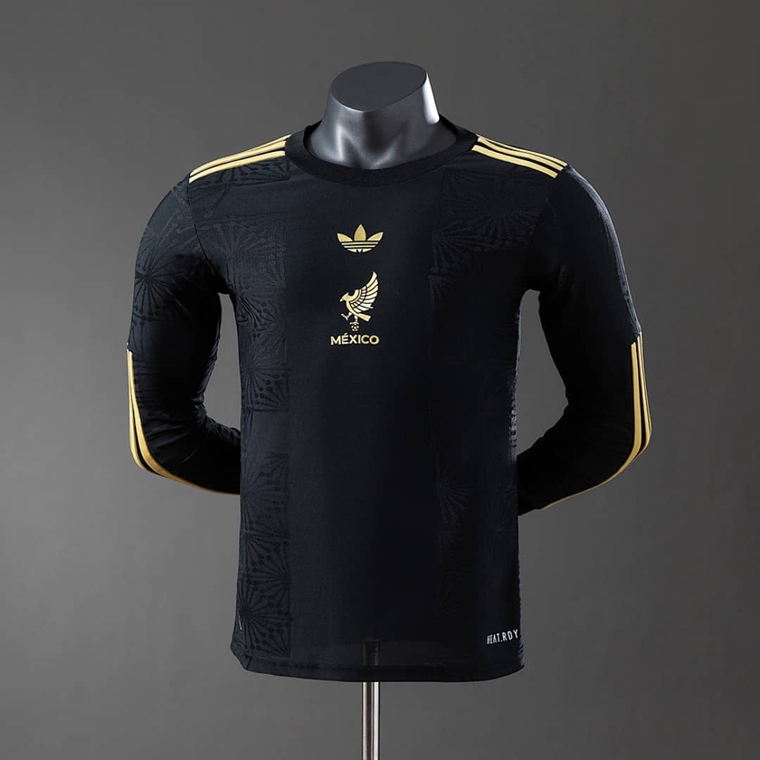 Camisola Mexico 2025/2026 Edicao Especial (Versao Jogador, Manga Longa)