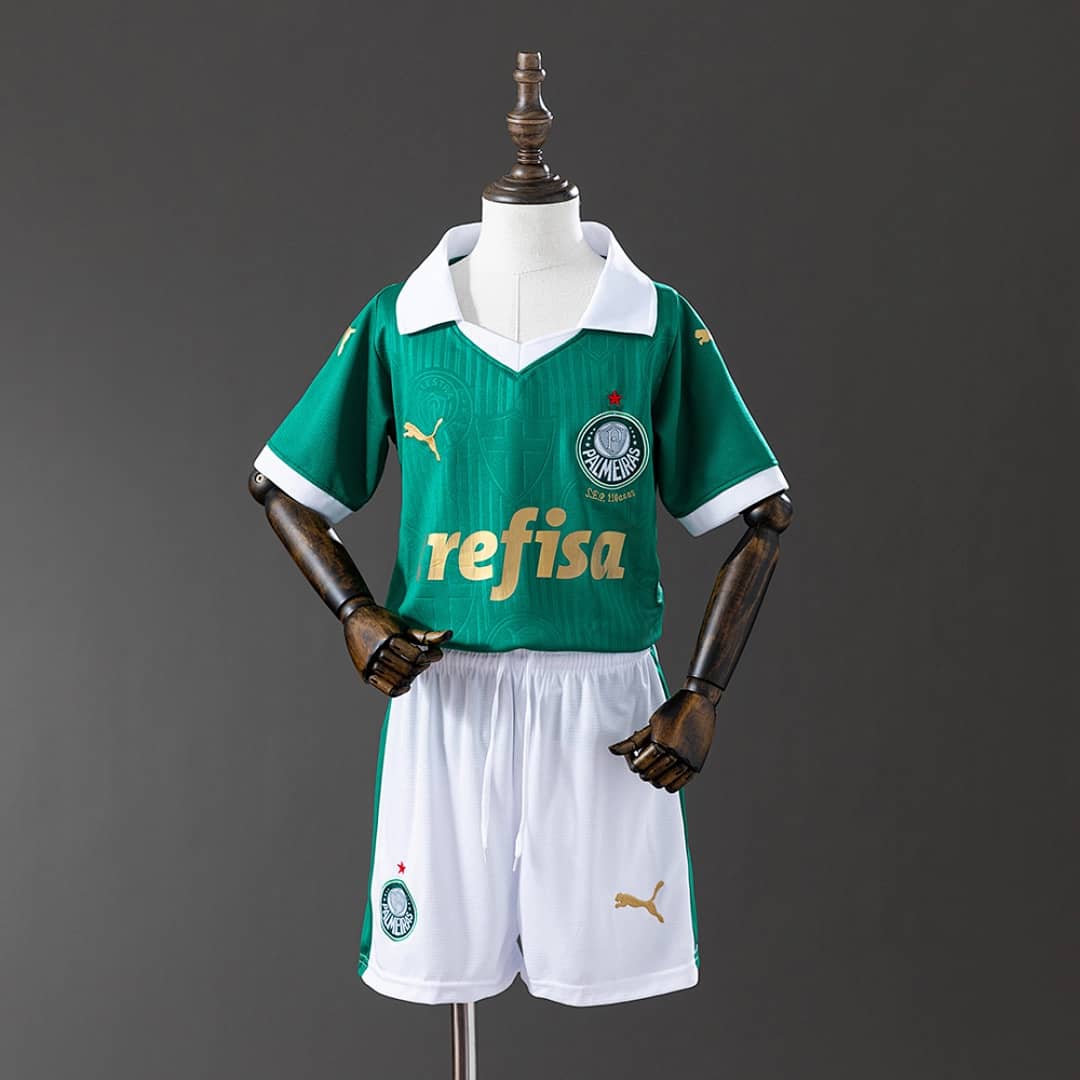 Kit Crianca Palmeiras Principal 2025/2026
