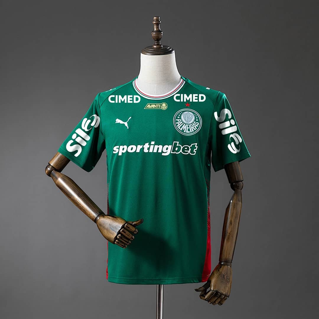 Camisola Principal do Palmeiras 2026/2027 Todos Patrocinadores