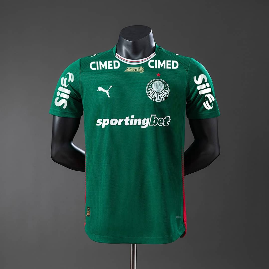 Camisola Principal do Palmeiras 2026/2027 Todos Patrocinadores (Versao Jogador)