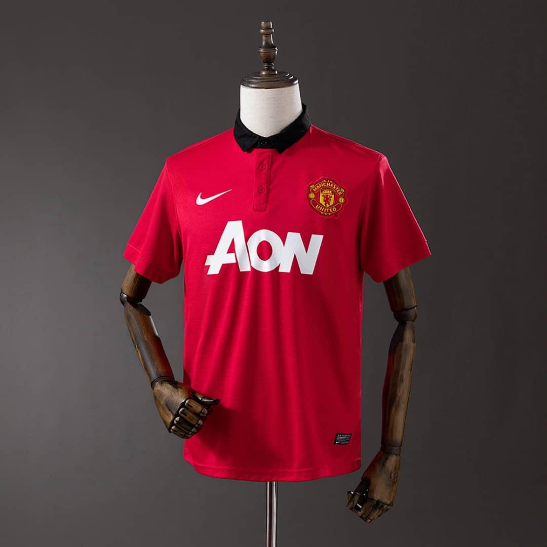 Camisola Principal do Manchester United 2013/2014 (Retro)
