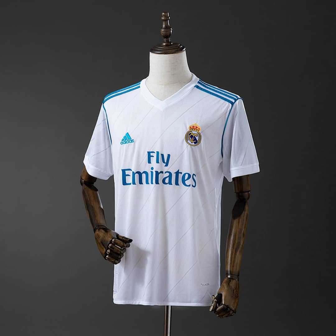 Camisola Principal do Real Madrid 2017/2018 (Retro)
