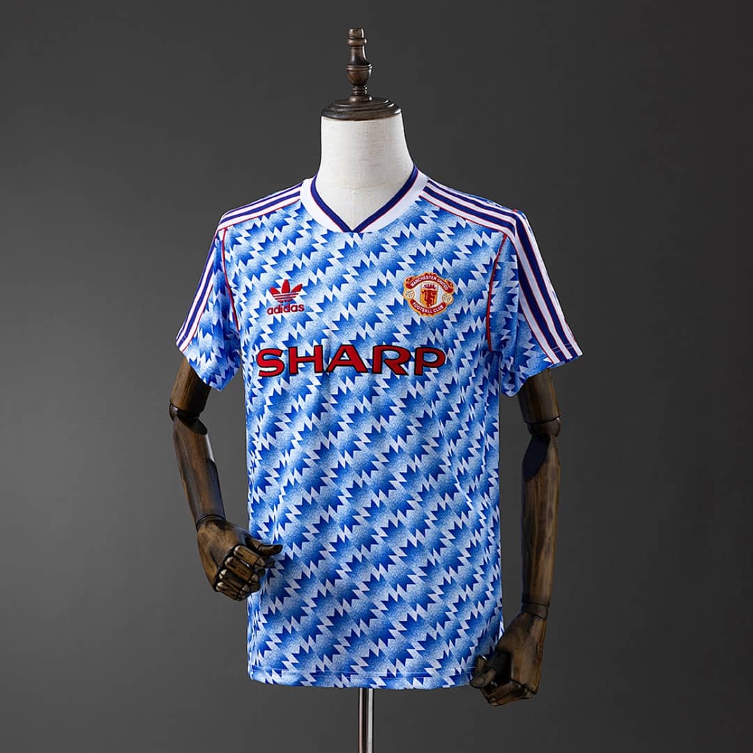 Camisola Alternativa do Manchester United (Retro) (3)
